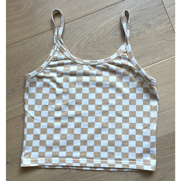 Arq Crop Tank Carres colorway size Medium - Picture 2 of 3